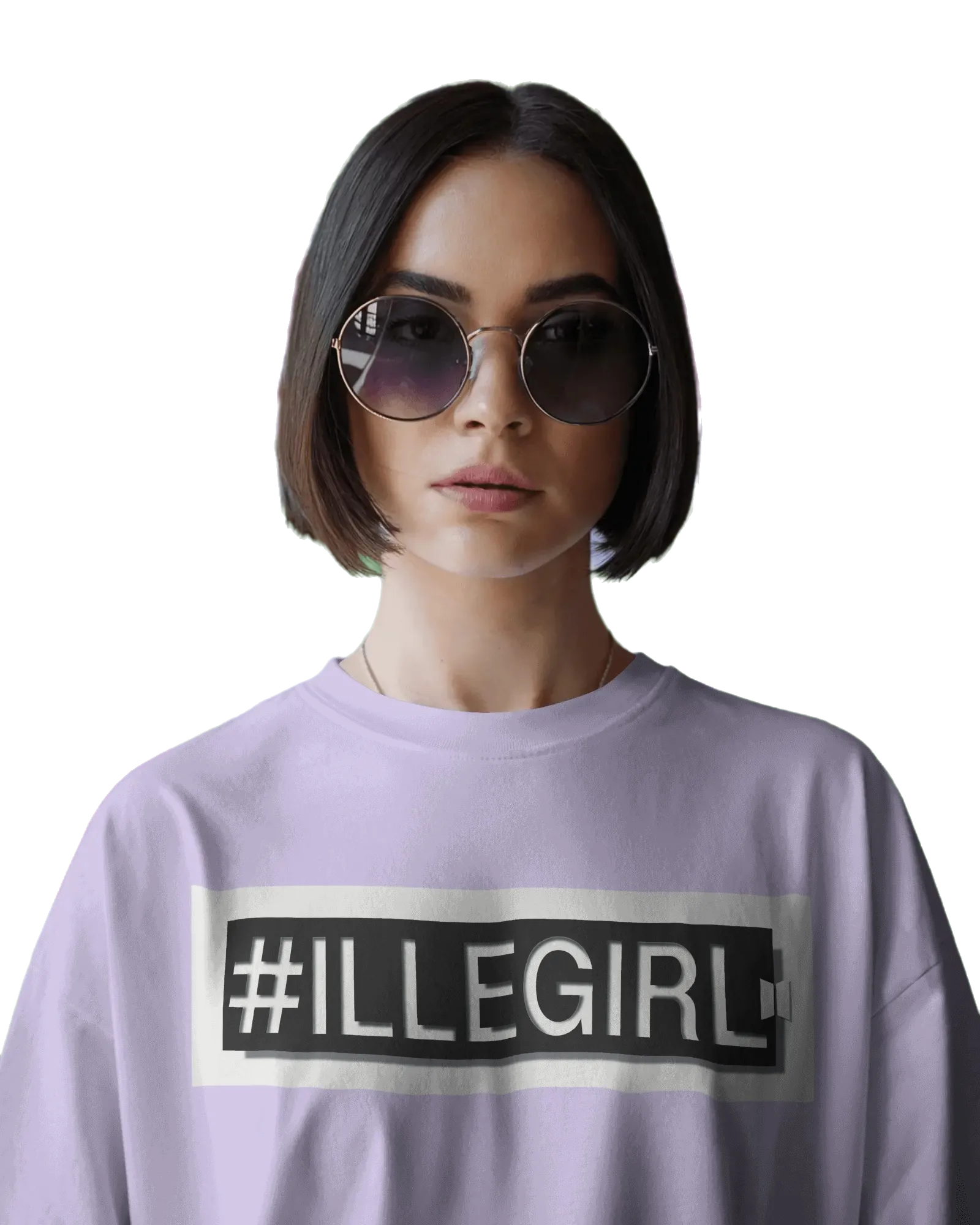 #ILLEGIRL - BTS Terry Oversized Tee
