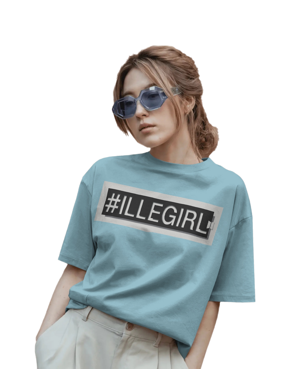 #ILLEGIRL - BTS Terry Oversized Tee
