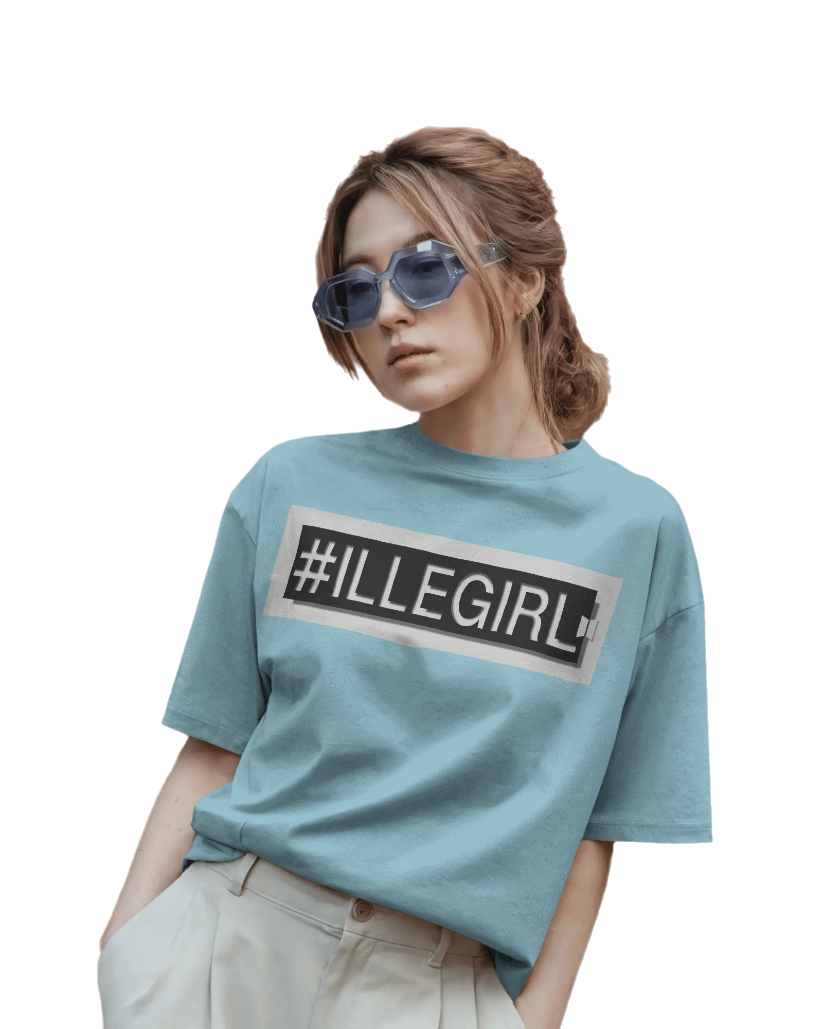 #ILLEGIRL - BTS Terry Oversized Tee