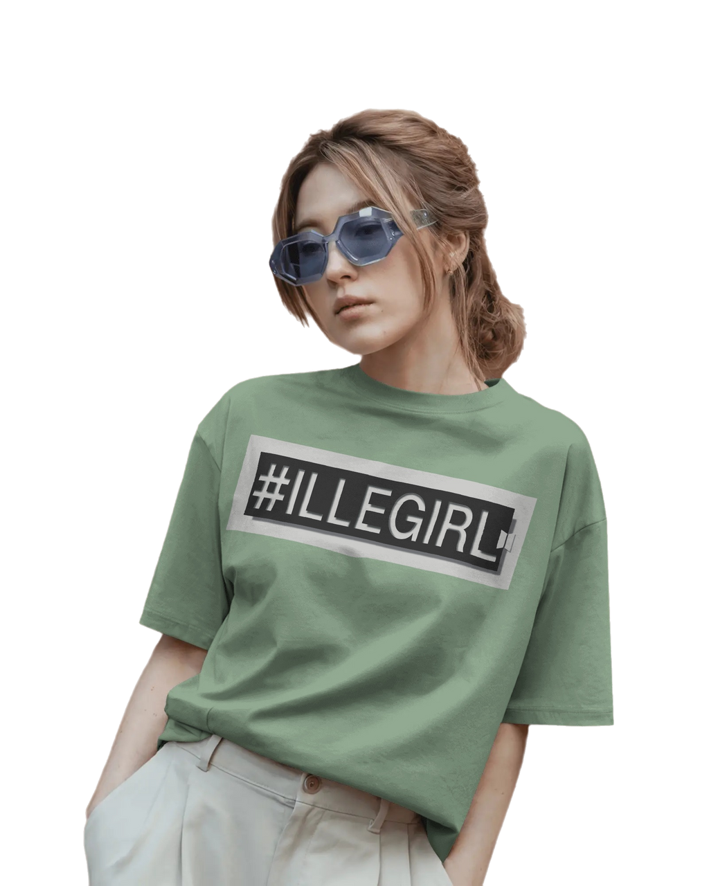 #ILLEGIRL - BTS Terry Oversized Tee