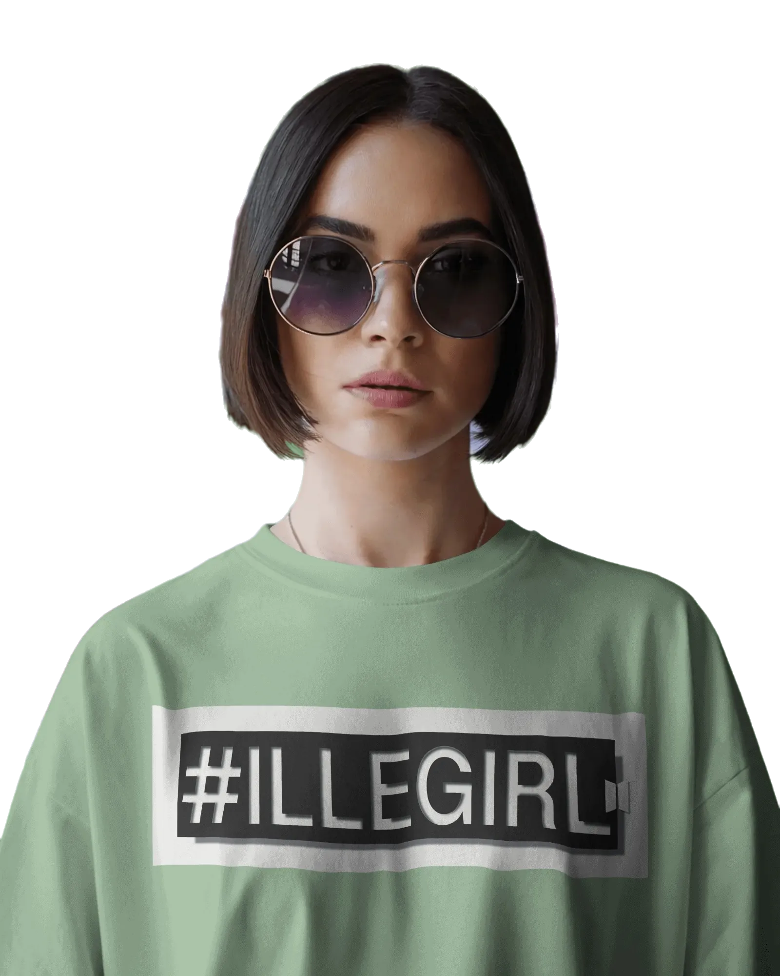 #ILLEGIRL - BTS Terry Oversized Tee