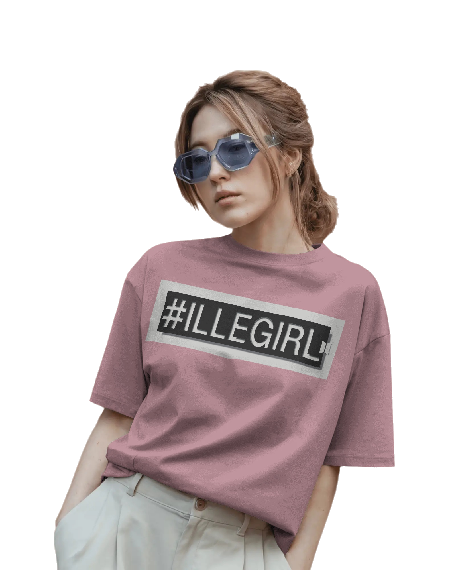 #ILLEGIRL - BTS Terry Oversized Tee