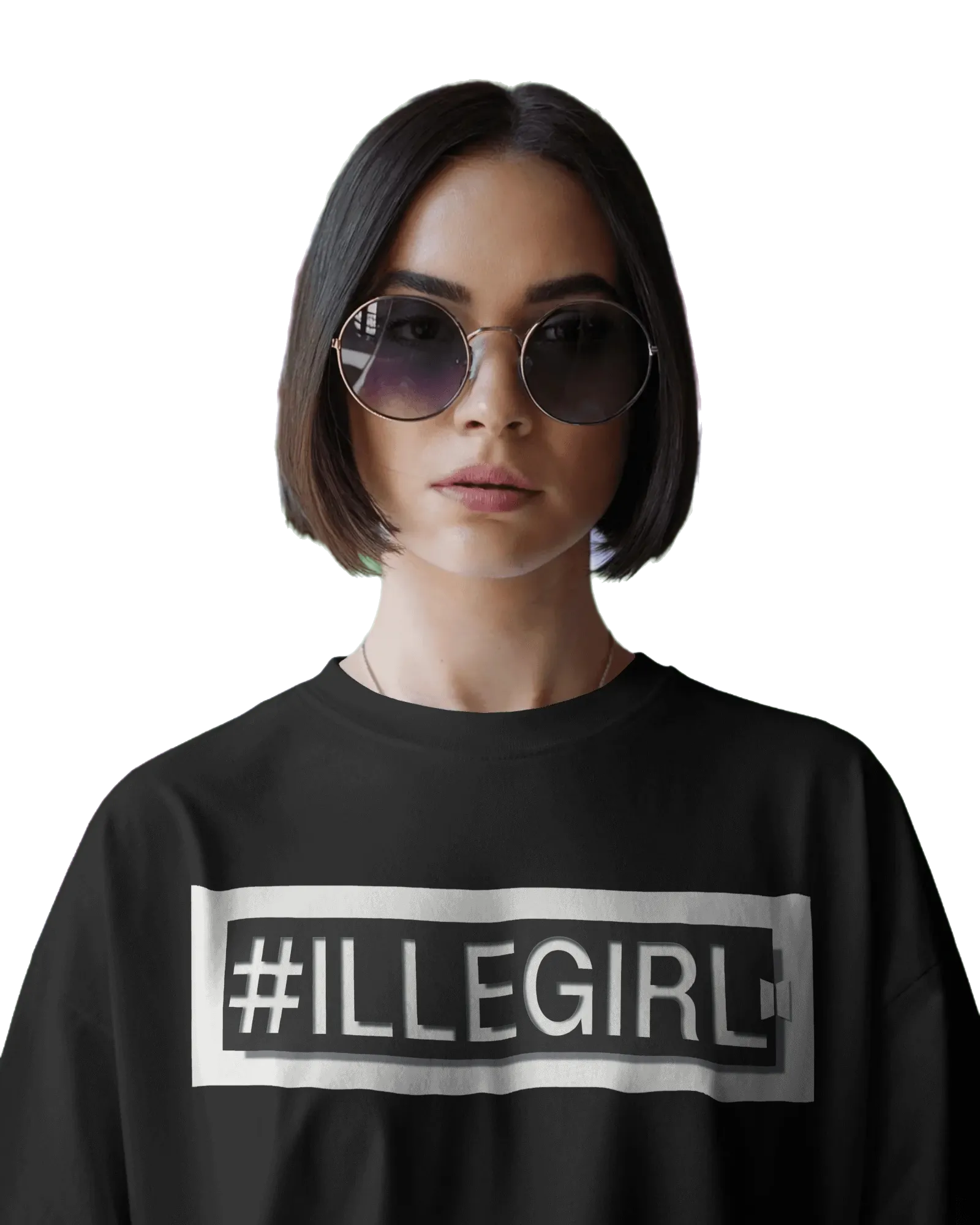#ILLEGIRL - BTS Terry Oversized Tee