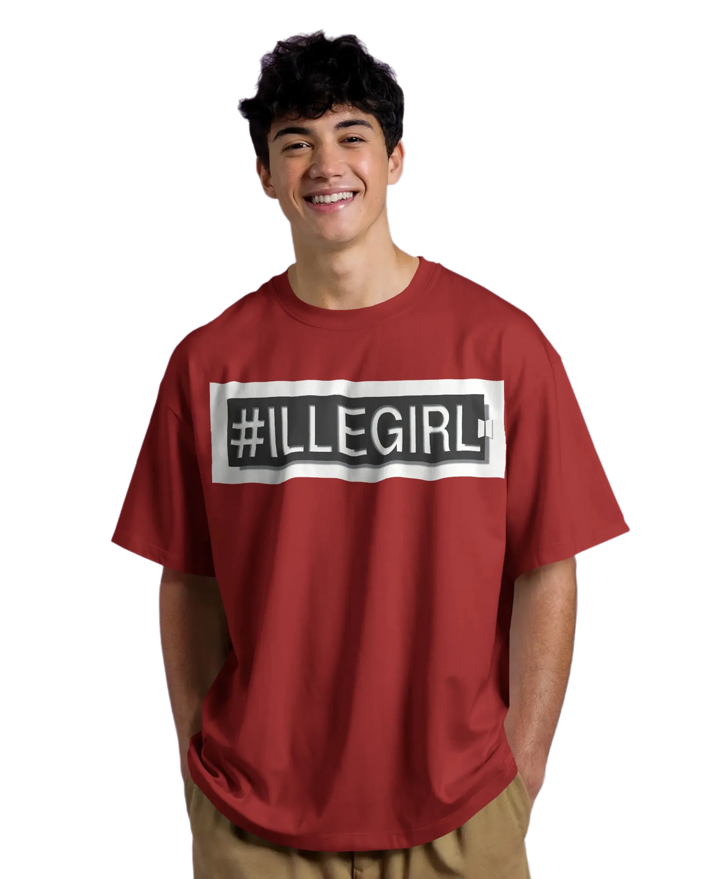 #ILLEGIRL - BTS Terry Oversized Tee