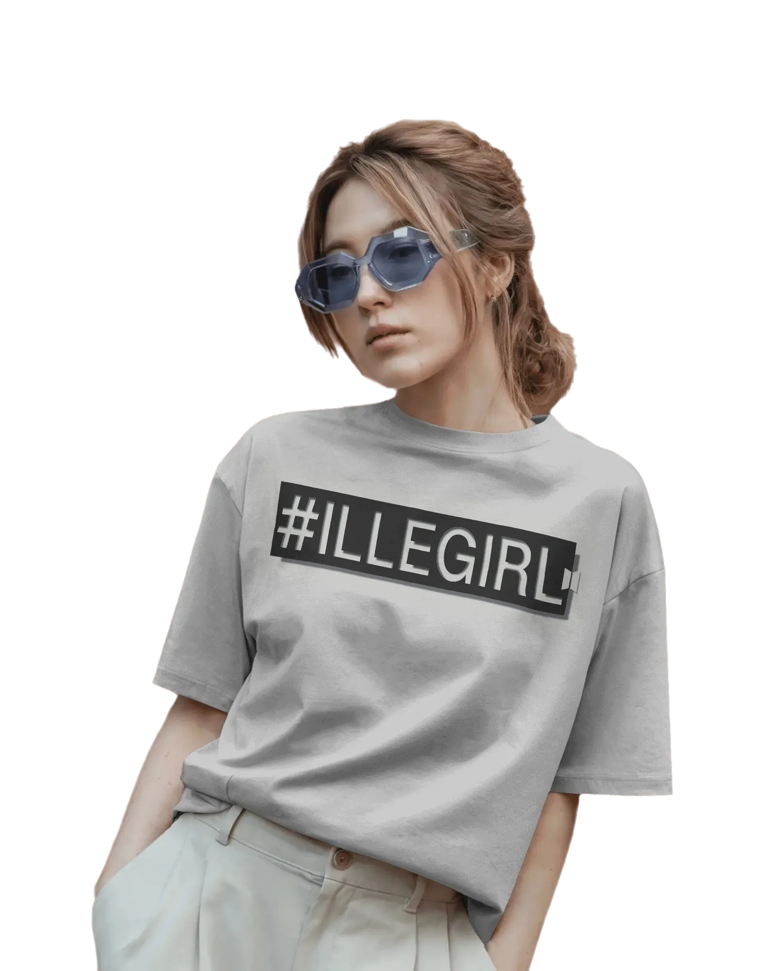 #ILLEGIRL - BTS Terry Oversized Tee
