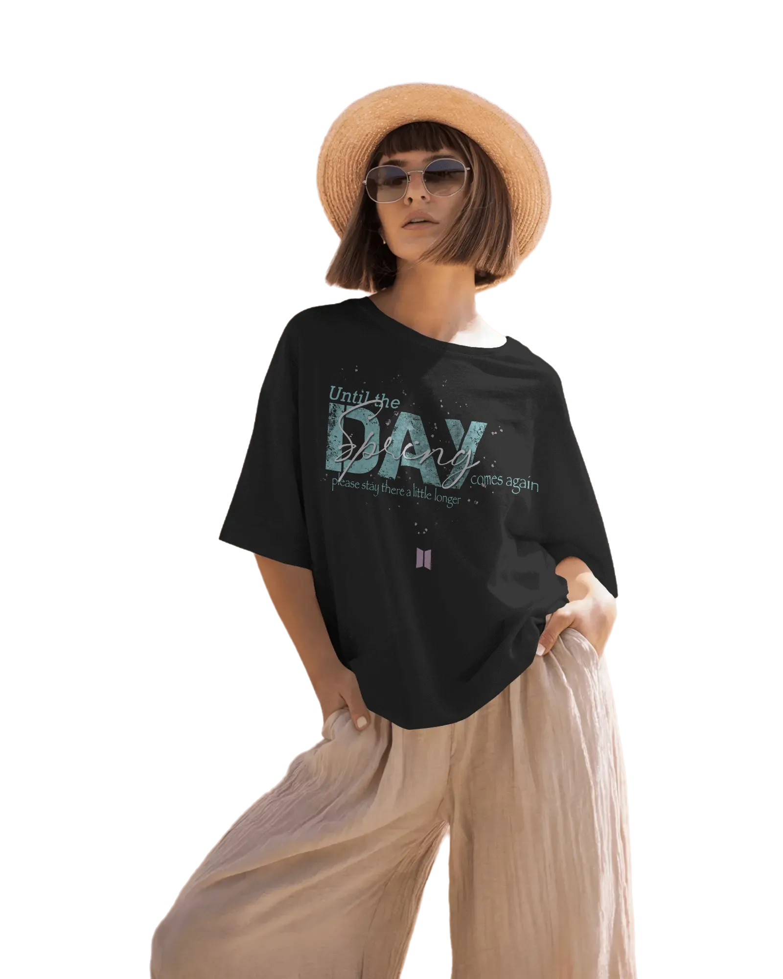 Spring Day Comes Again - BTS Terry Oversized Tee