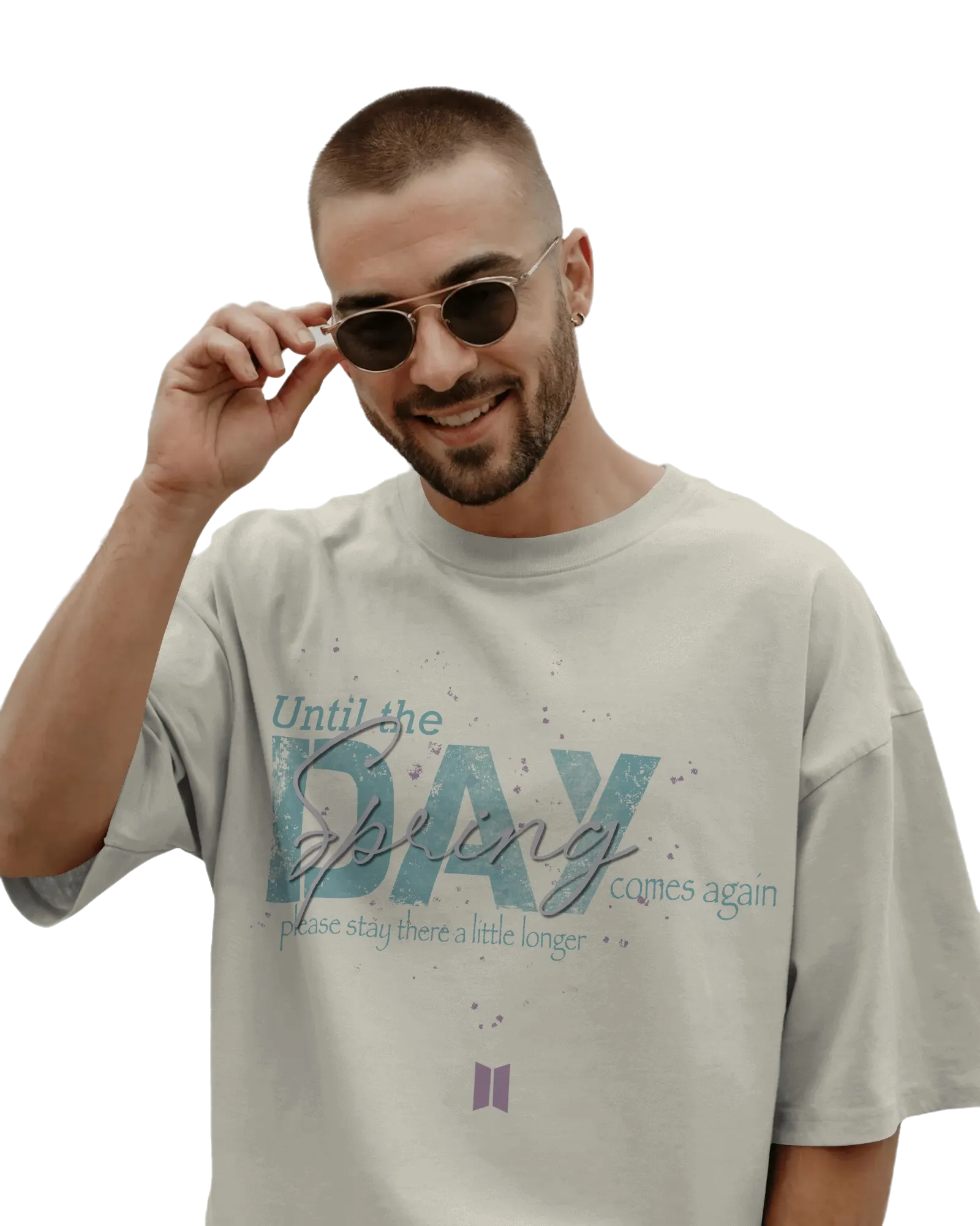 Spring Day Comes Again - BTS Terry Oversized Tee