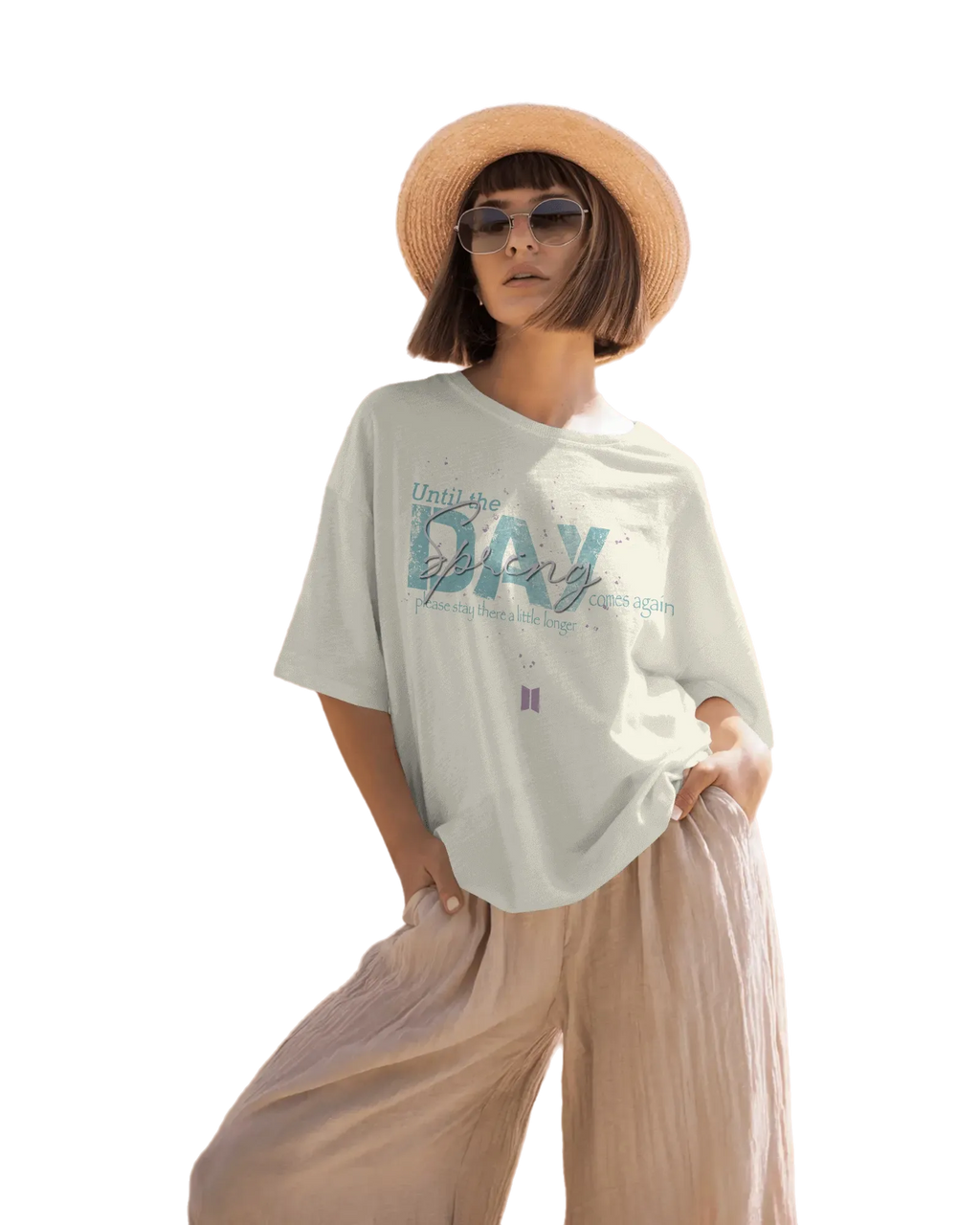 Spring Day Comes Again - BTS Terry Oversized Tee