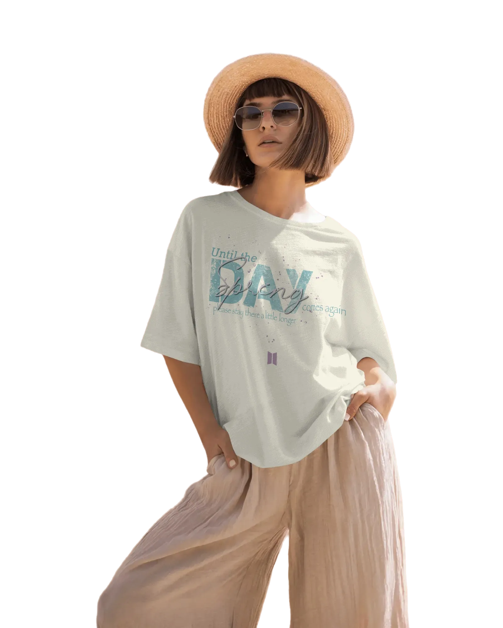 Spring Day Comes Again - BTS Terry Oversized Tee