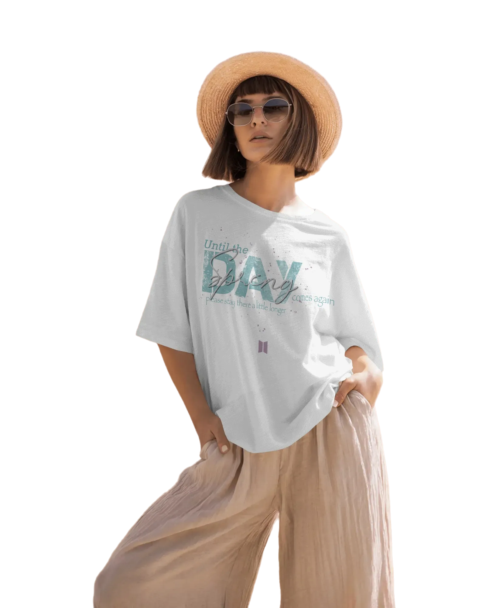 Spring Day Comes Again - BTS Terry Oversized Tee