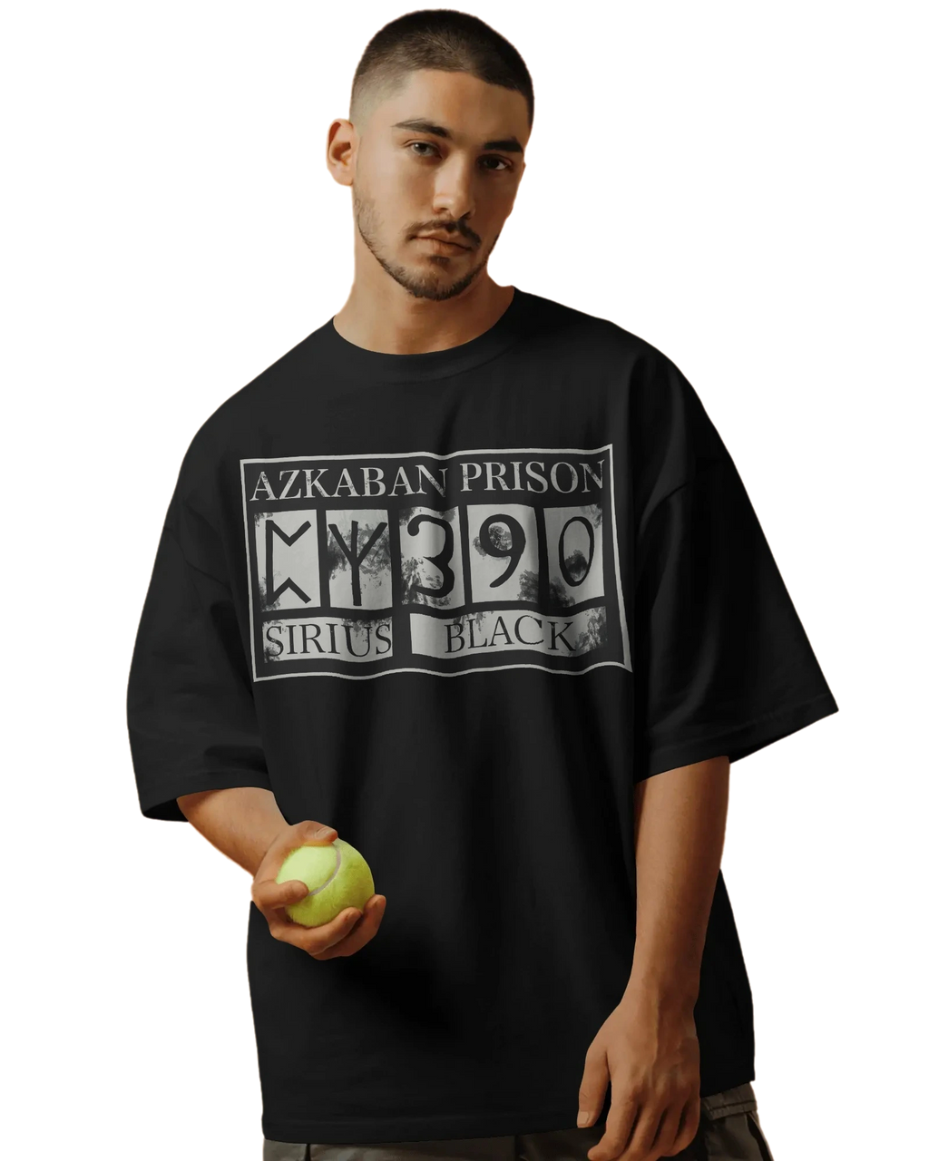 Azkaban Prison Sirius Black - Classic Terry Oversized Tee