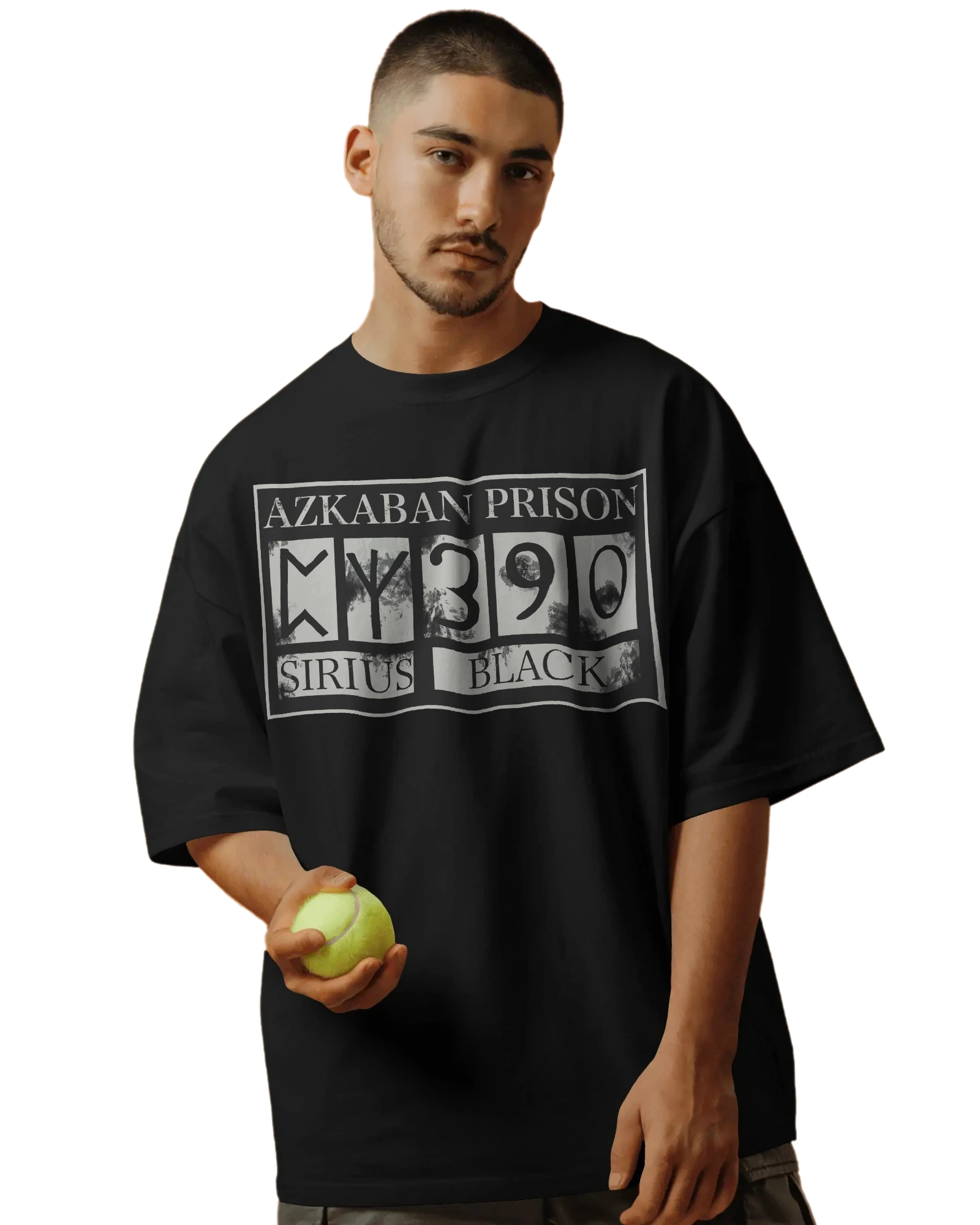 Azkaban Prison Sirius Black - Classic Terry Oversized Tee