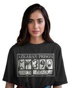 Azkaban Prison Sirius Black - Classic Terry Oversized Tee