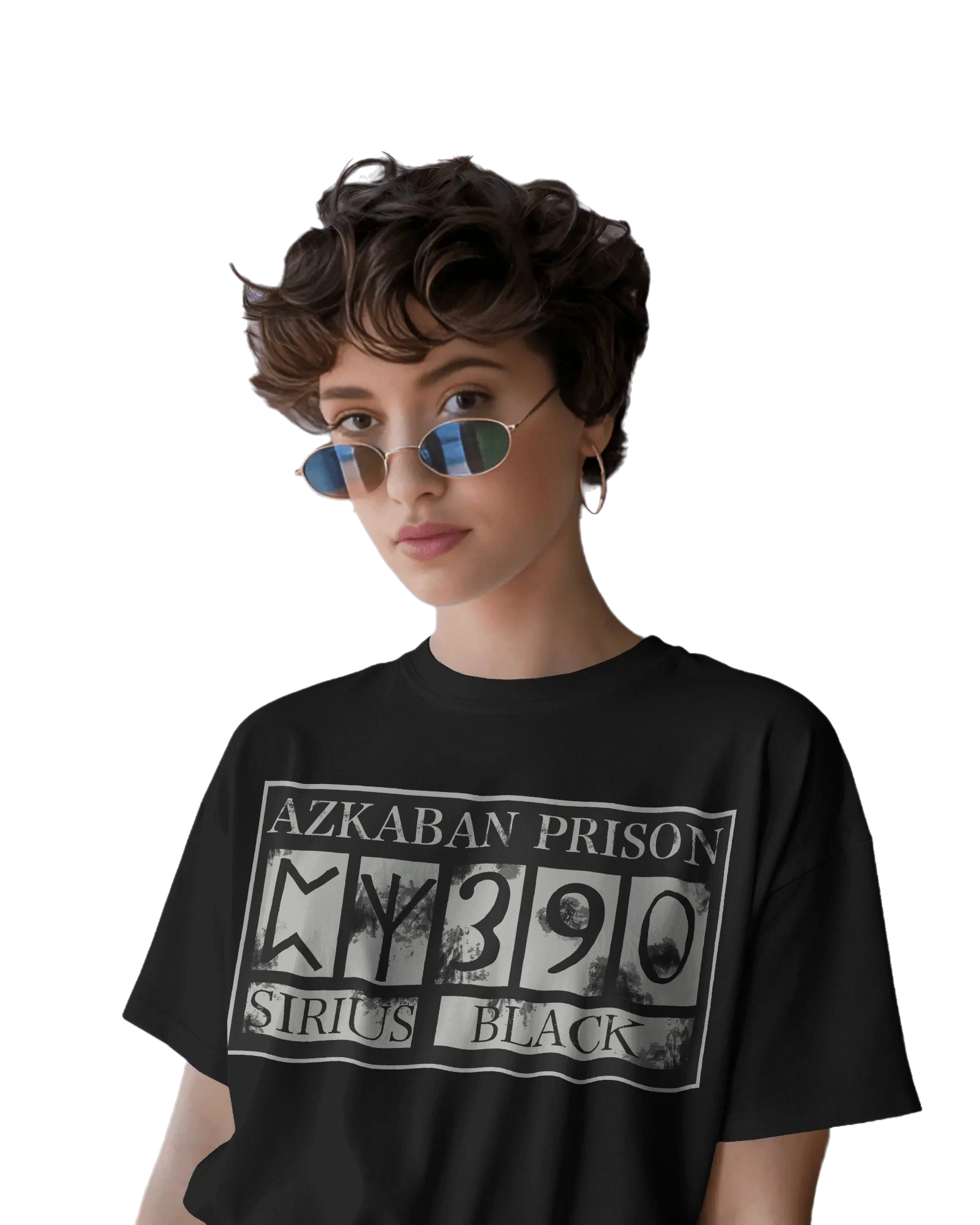 Azkaban Prison Sirius Black - Classic Terry Oversized Tee