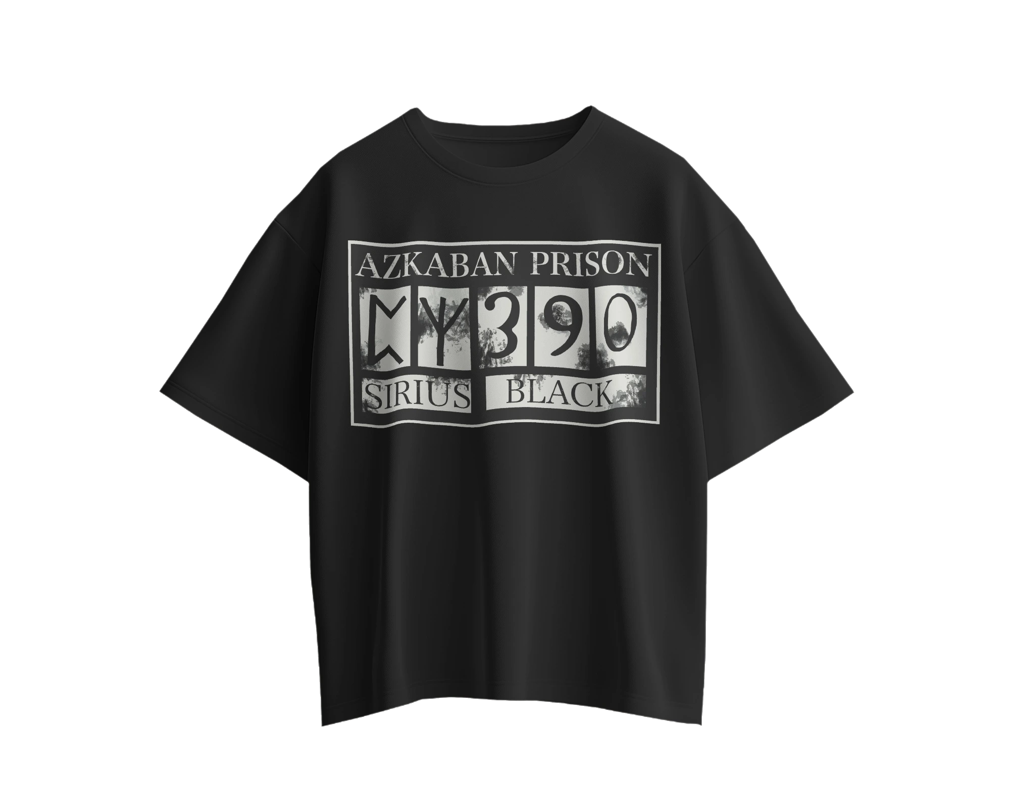 Azkaban Prison Sirius Black - Classic Terry Oversized Tee