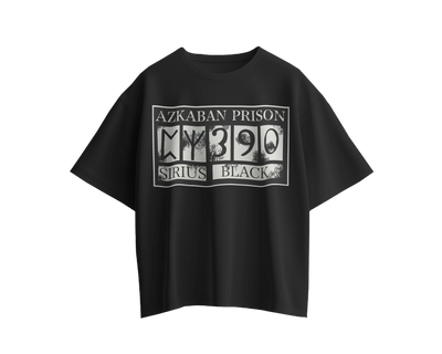 Azkaban Prison Sirius Black - Classic Terry Oversized Tee
