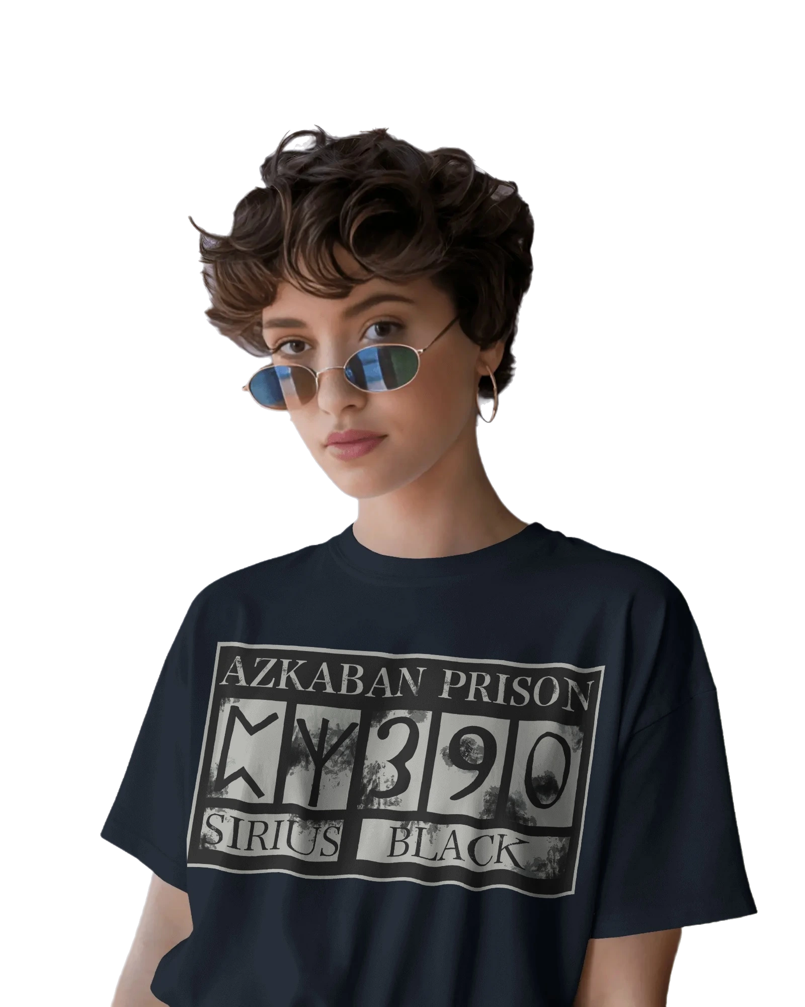 Azkaban Prison Sirius Black - Classic Terry Oversized Tee