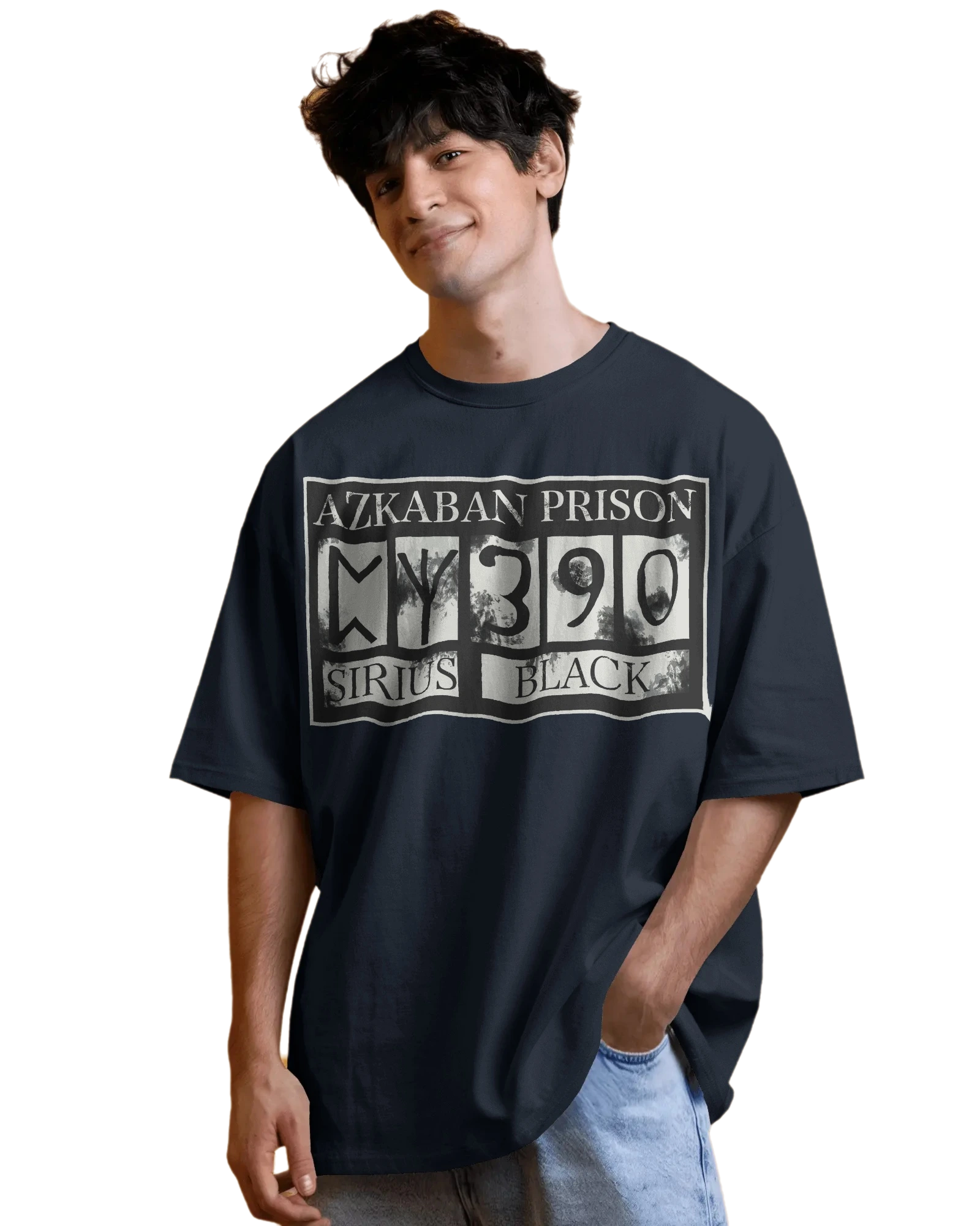 Azkaban Prison Sirius Black - Classic Terry Oversized Tee