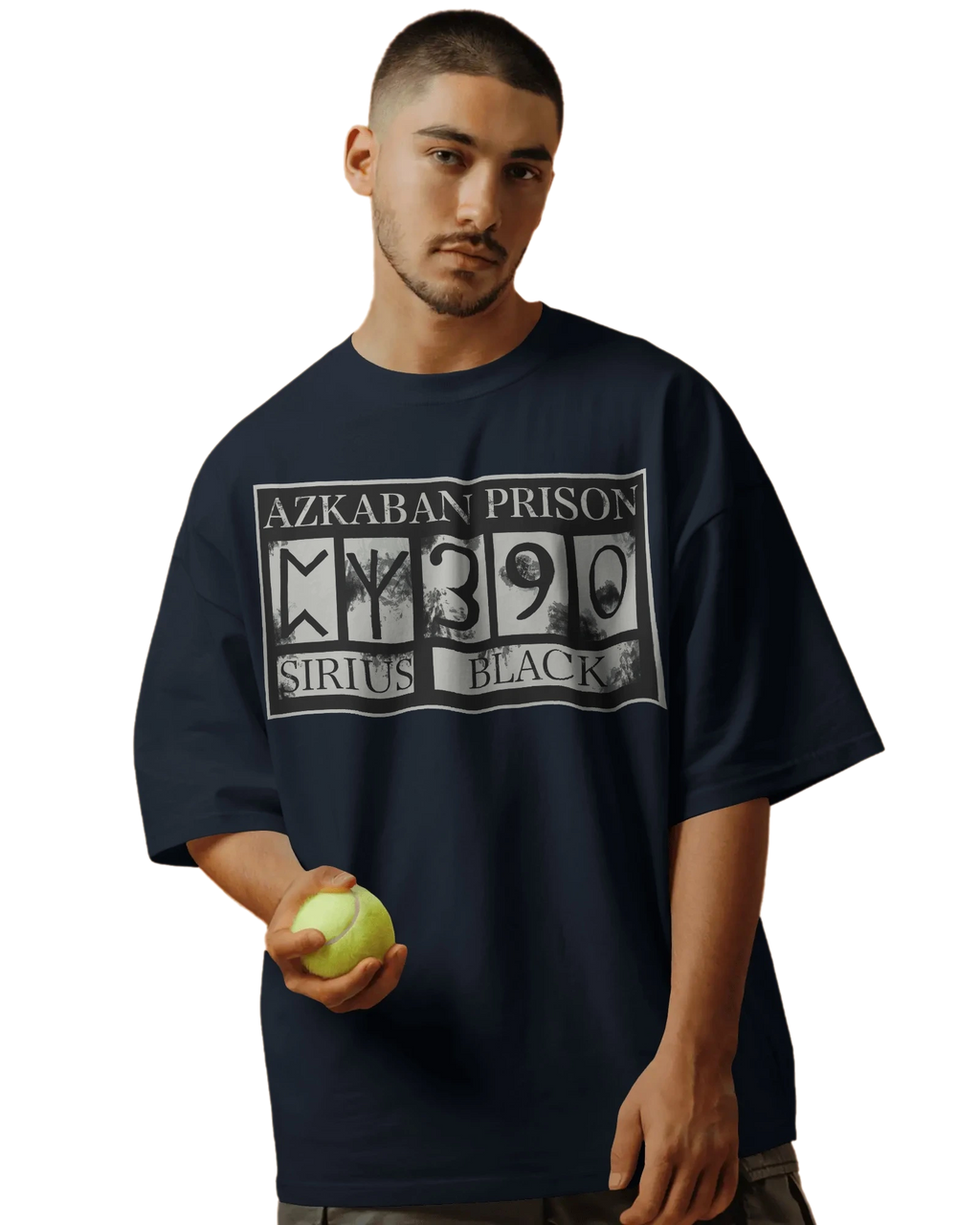 Azkaban Prison Sirius Black - Classic Terry Oversized Tee