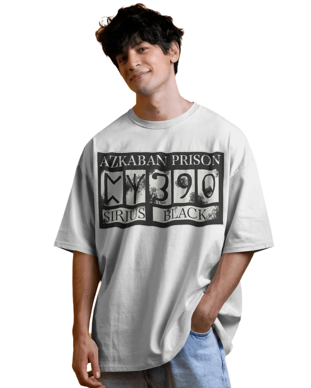 Azkaban Prison Sirius Black - Classic Terry Oversized Tee