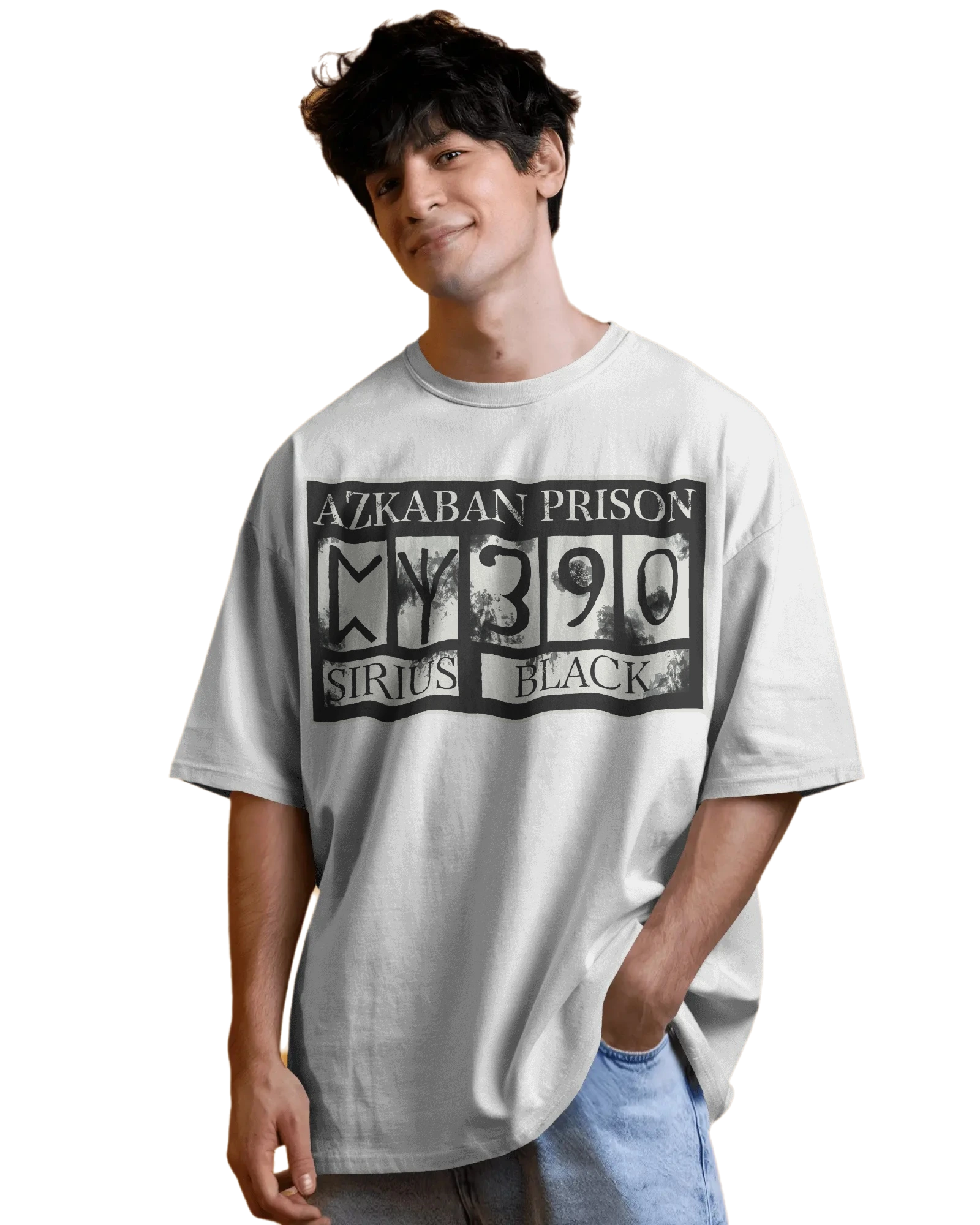 Azkaban Prison Sirius Black - Classic Terry Oversized Tee