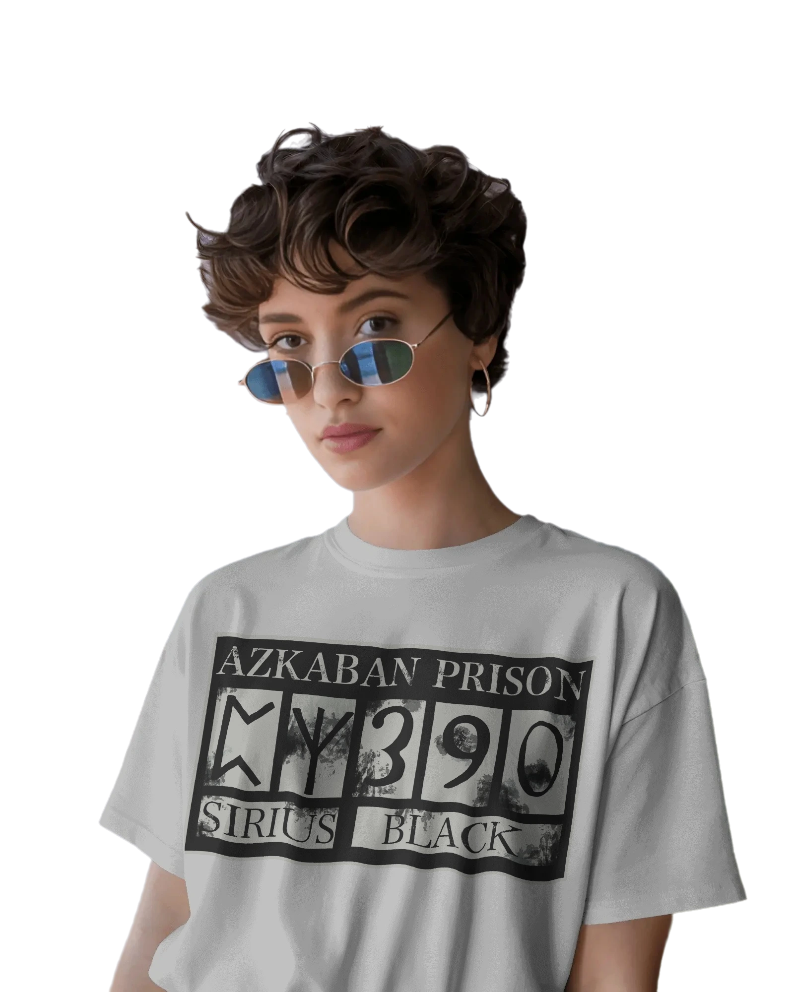 Azkaban Prison Sirius Black - Classic Terry Oversized Tee