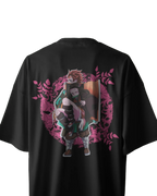 Kamado Duo - Demon Slayer Terry Oversized Tee