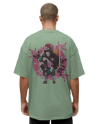 Kamado Duo - Demon Slayer Terry Oversized Tee