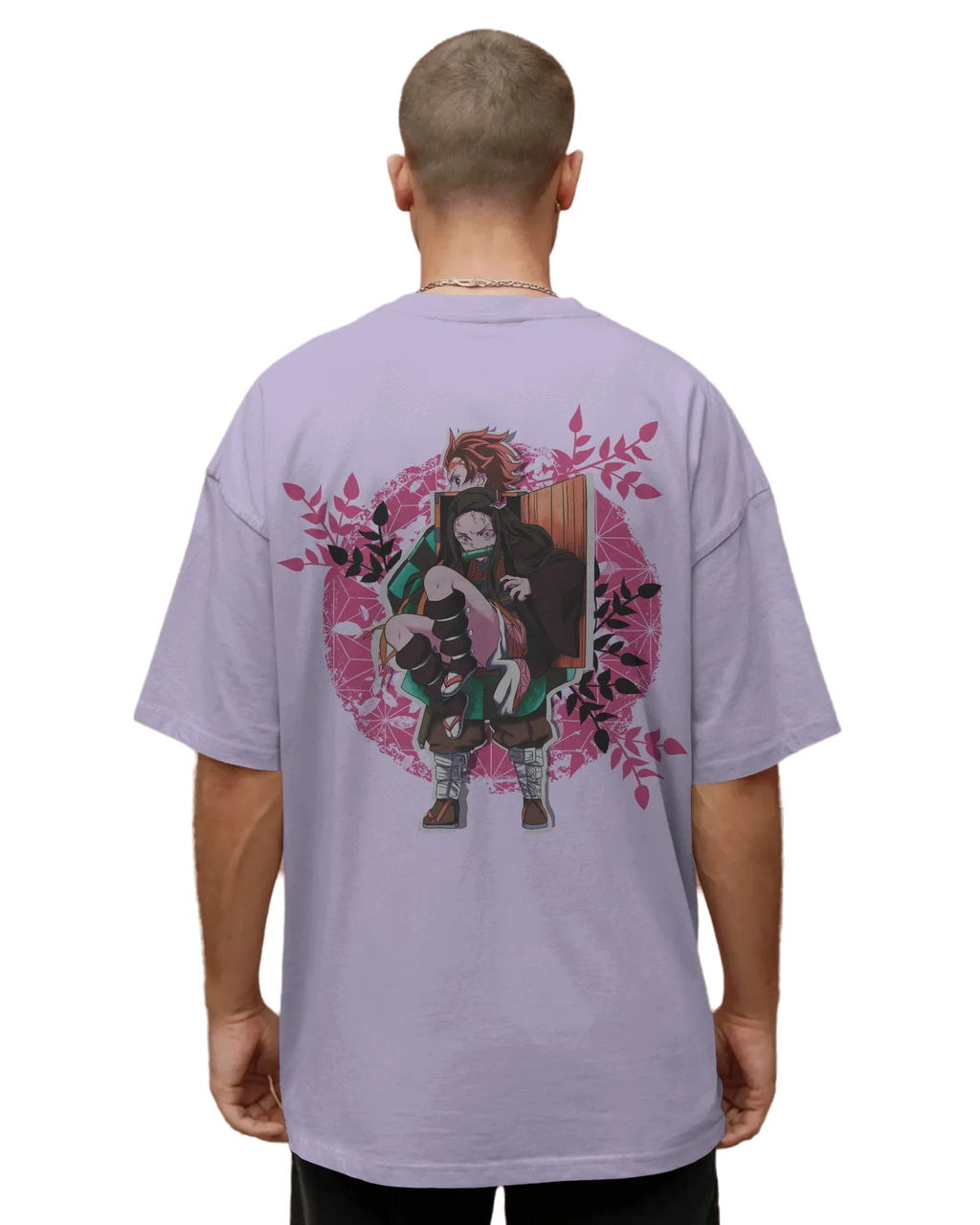 Kamado Duo - Demon Slayer Terry Oversized Tee