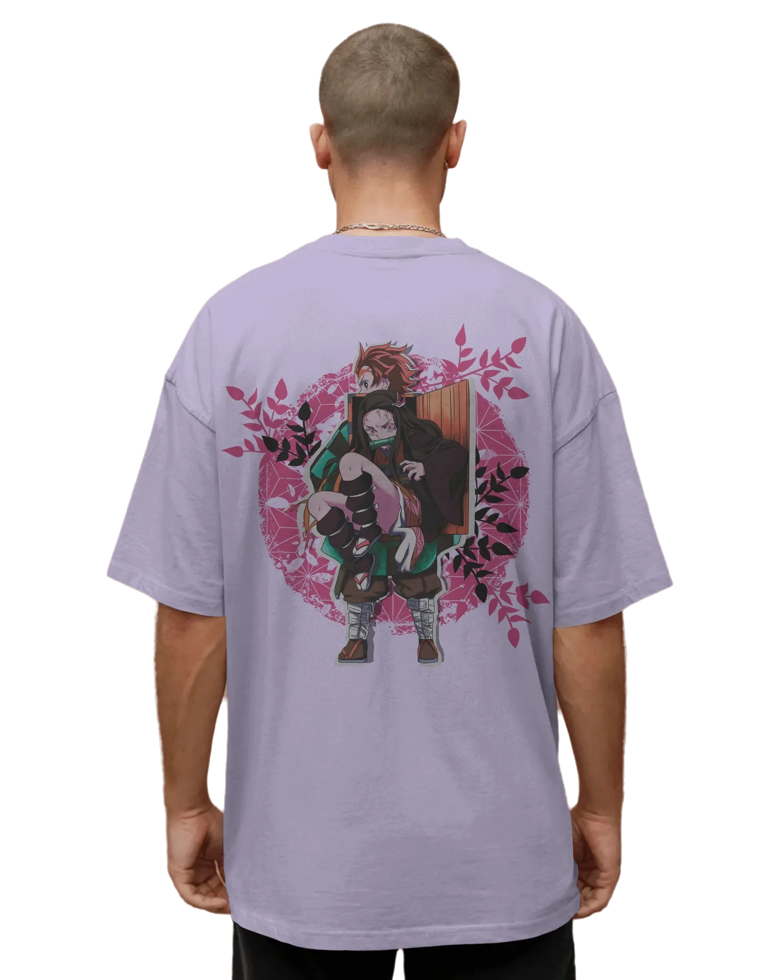 Kamado Duo - Demon Slayer Terry Oversized Tee