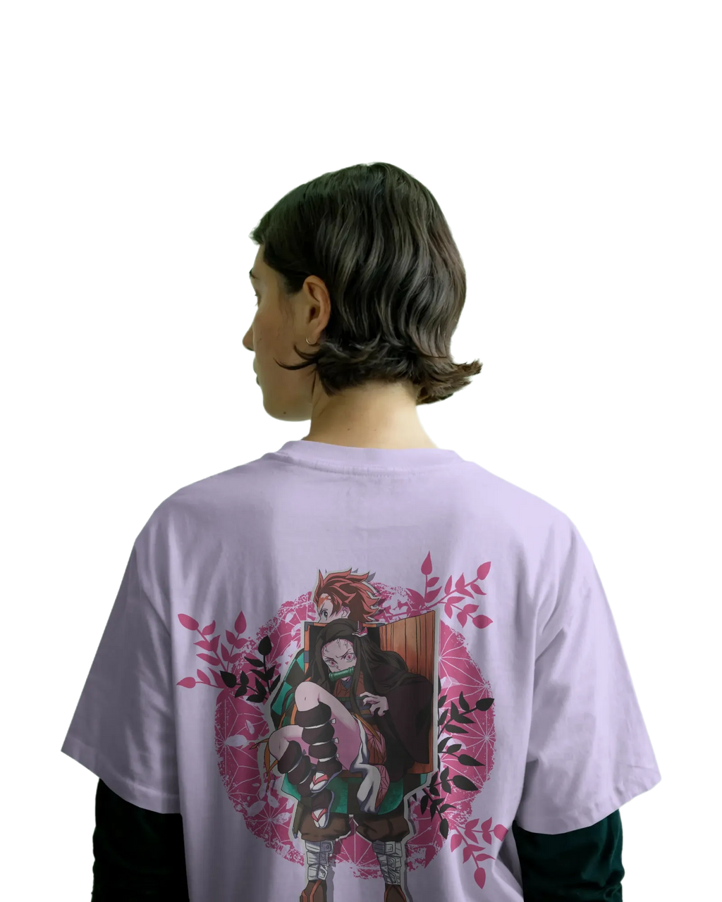 Kamado Duo - Demon Slayer Terry Oversized Tee