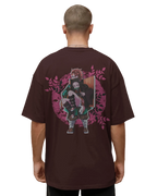 Kamado Duo - Demon Slayer Terry Oversized Tee