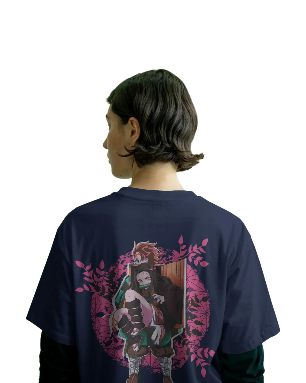 Kamado Duo - Demon Slayer Terry Oversized Tee