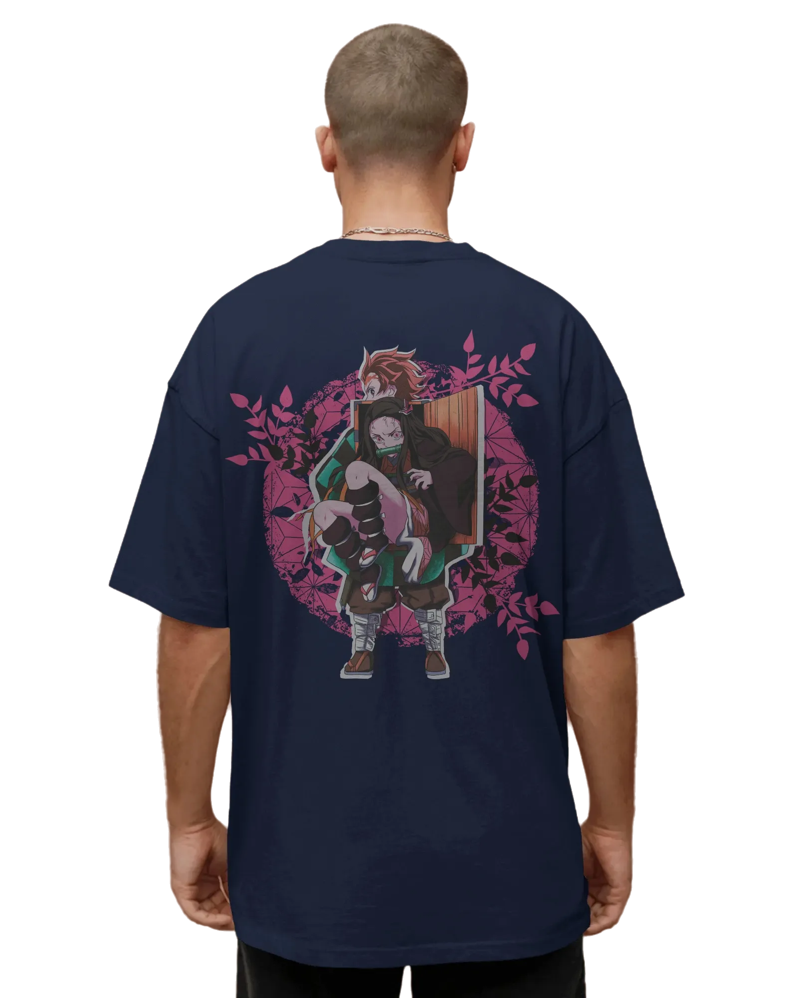 Kamado Duo - Demon Slayer Terry Oversized Tee