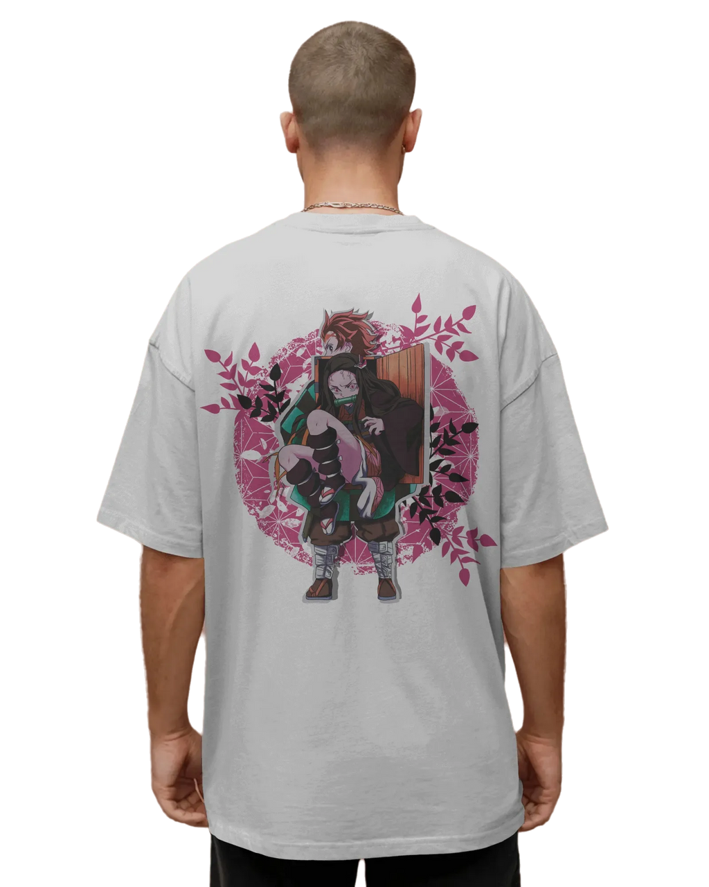 Kamado Duo - Demon Slayer Terry Oversized Tee