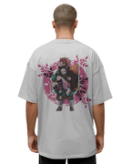 Kamado Duo - Demon Slayer Terry Oversized Tee