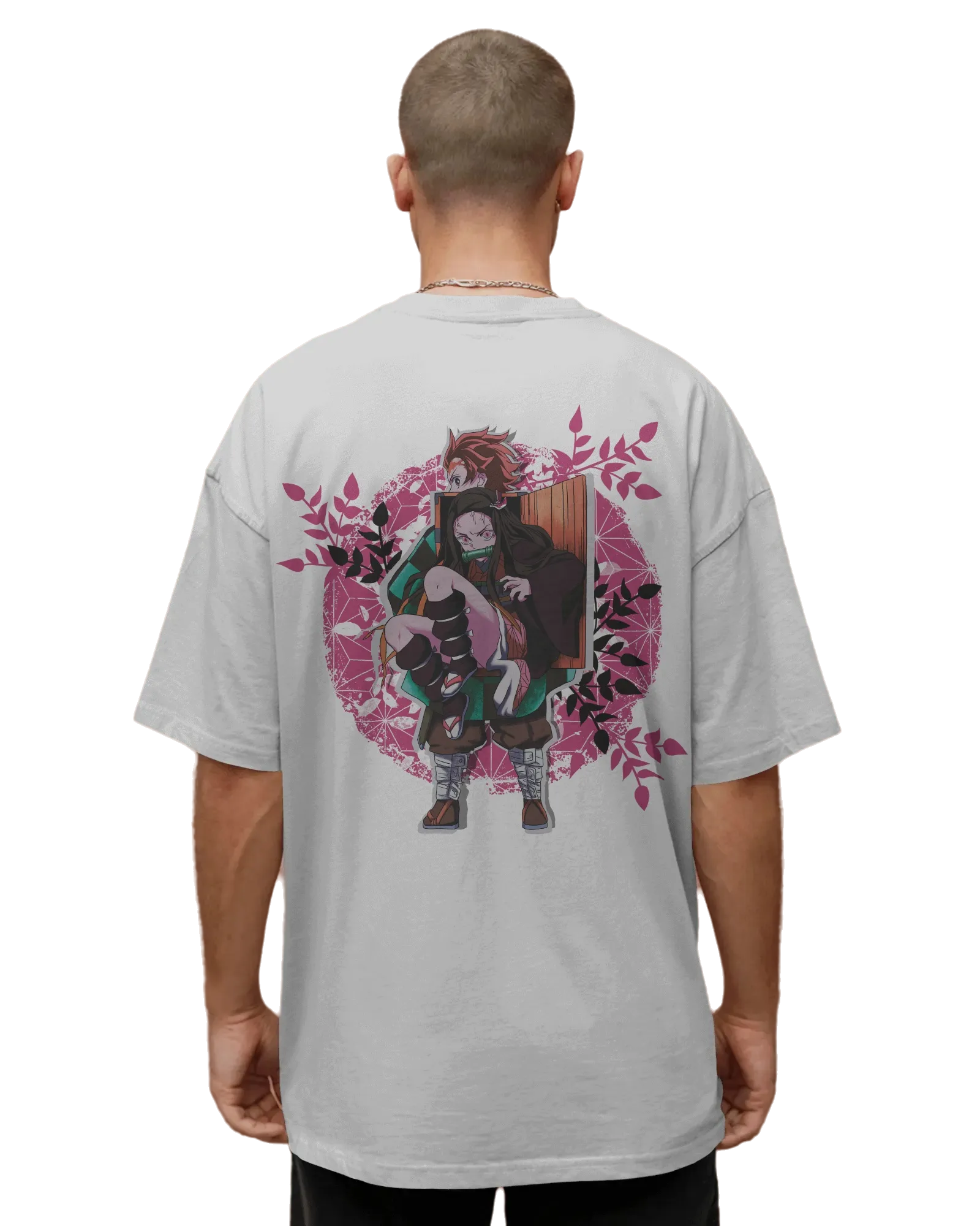 Kamado Duo - Demon Slayer Terry Oversized Tee