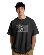 Kamado Duo - Demon Slayer Terry Oversized Tee