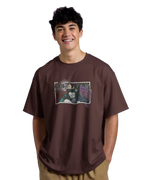 Kamado Duo - Demon Slayer Terry Oversized Tee