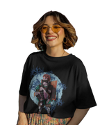 Tajiro and Nezuko - Demon Slayer Terry Oversized Tee