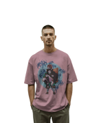Tajiro and Nezuko - Demon Slayer Terry Oversized Tee