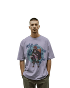 Tajiro and Nezuko - Demon Slayer Terry Oversized Tee