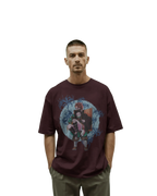 Tajiro and Nezuko - Demon Slayer Terry Oversized Tee