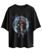 Tajiro and Nezuko - Demon Slayer Terry Oversized Tee