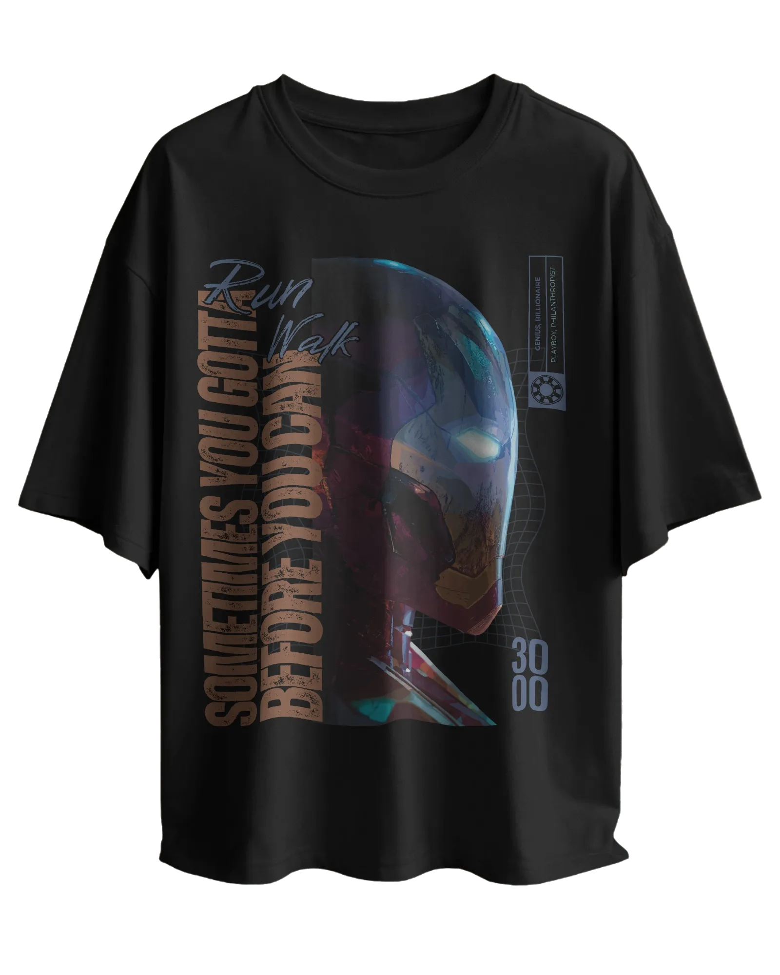 Iron Man - Marvel Terry Oversized Tee