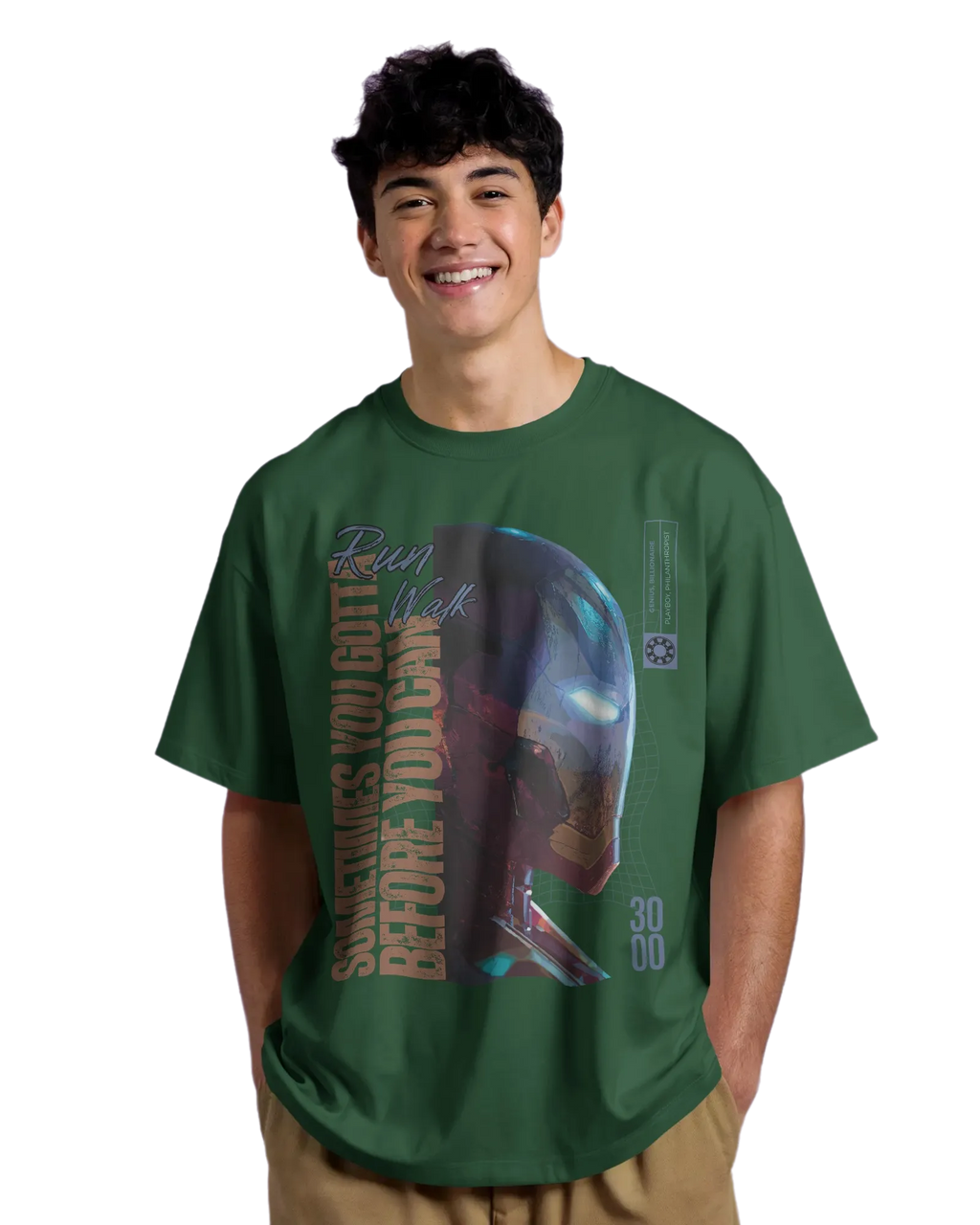 Iron Man - Marvel Terry Oversized Tee