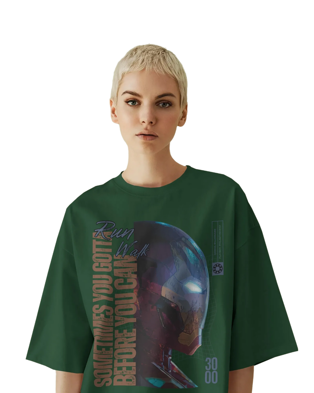 Iron Man - Marvel Terry Oversized Tee