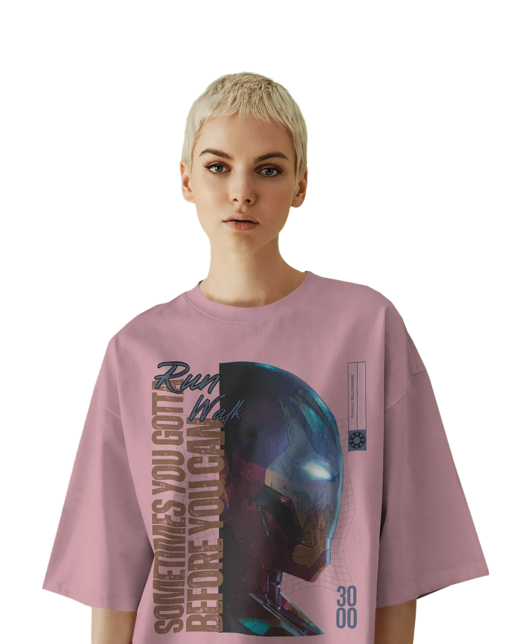Iron Man - Marvel Terry Oversized Tee