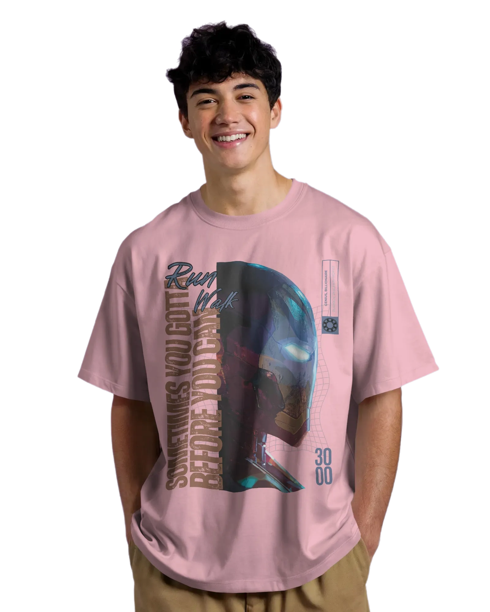 Iron Man - Marvel Terry Oversized Tee