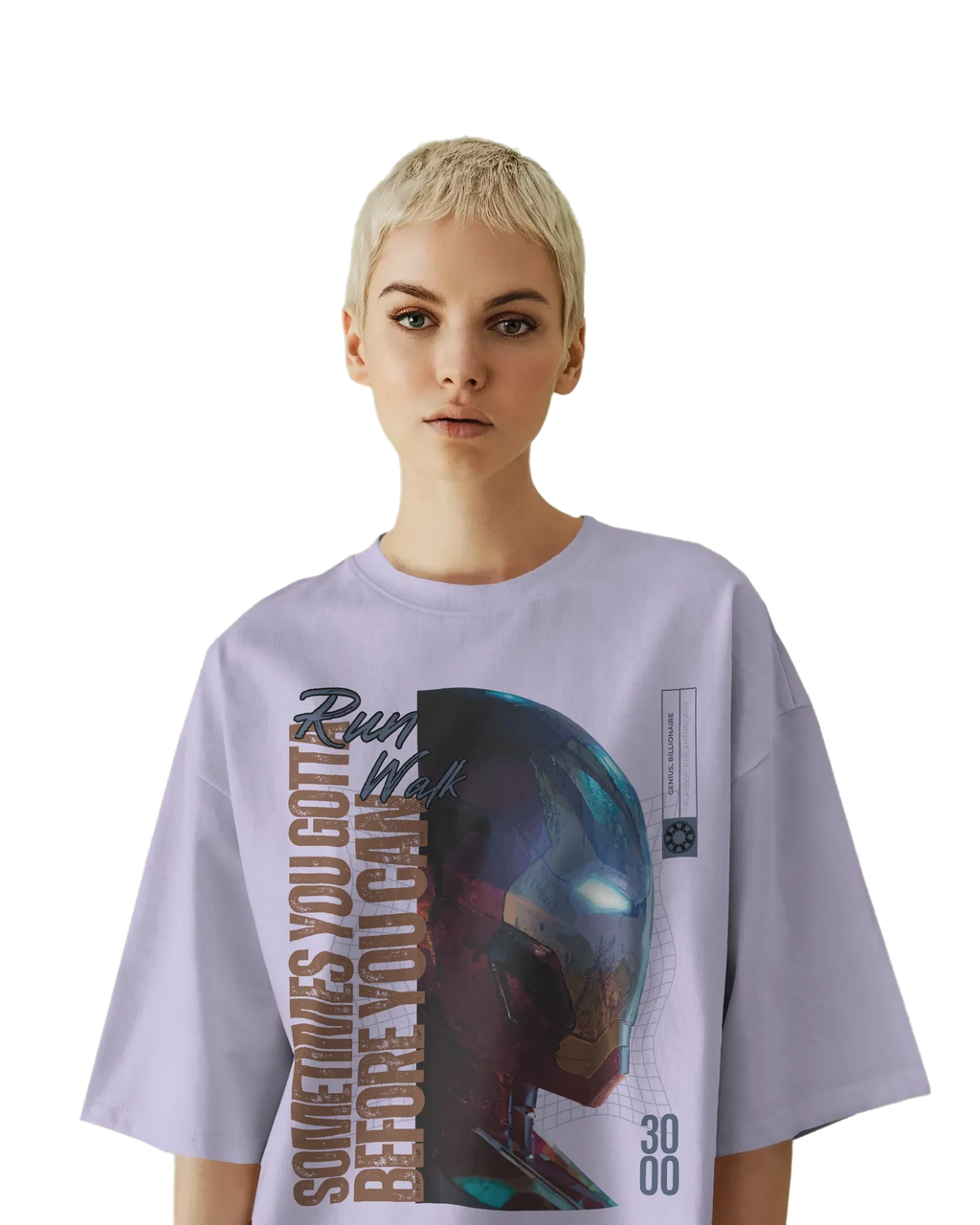 Iron Man - Marvel Terry Oversized Tee
